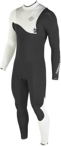 Soöruz Surfwear-Combinaison FIGHTER 4/3mm OYSTERPRENE Zip-free-0