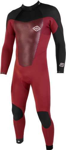 Soöruz Surfwear-Combinaison FIGHTER 5/4/3mm OYSTERPRENE Back-zip-0
