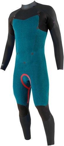Soöruz Surfwear-Combinaison FIGHTER 5/4/3mm OYSTERPRENE Back-zip-1