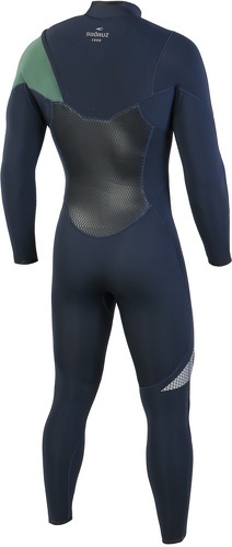 Soöruz Surfwear-Combinaison FIGHTER 5/4/3mm OYSTERPRENE Chest-zip-3