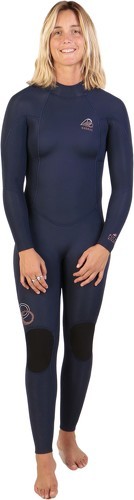 Soöruz Surfwear-Combinaison 4/3mm FLY+ - OYSTERPRENE Back-zip-2