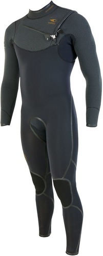 Soöruz Surfwear-Combinaison GURU+ 5/4/3mm OYSTERPRENE Chest-zip-0