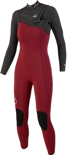 Soöruz Surfwear-Combinaison GURU 4/3mm OYSTERPRENE Chest-zip-0