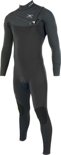 Soöruz Surfwear-Combinaison GURU 4/3mm OYSTERPRENE Chest-zip-0