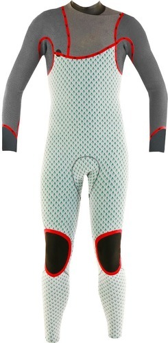 Soöruz Surfwear-Combinaison GURU+ 5/4/3mm OYSTERPRENE Chest-zip-2