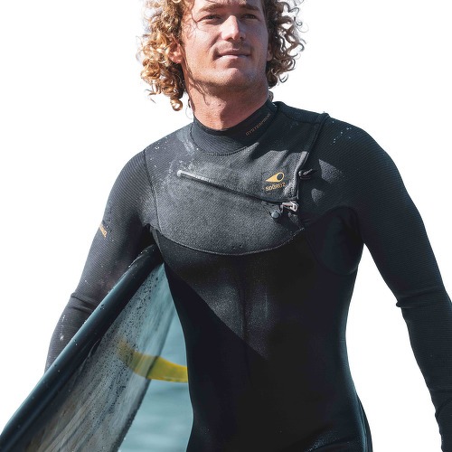 Soöruz Surfwear-Combinaison GURU+ 5/4/3mm OYSTERPRENE Chest-zip-1