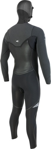 Soöruz Surfwear-Combinaison GURU+ 5/4/3mm OYSTERPRENE Chest-zip-3