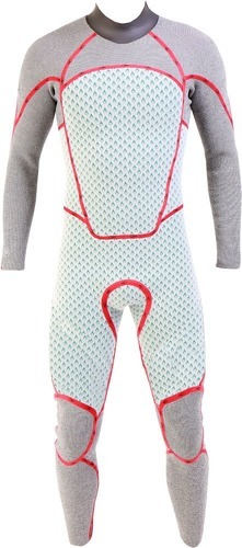Soöruz Surfwear-Combinaison GURU WIND 5/4mm OYSTERPRENE Back-zip-1