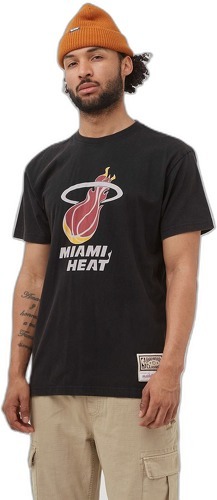 Mitchell & Ness-T-shirt Miami Heat NBA Team Logo-1