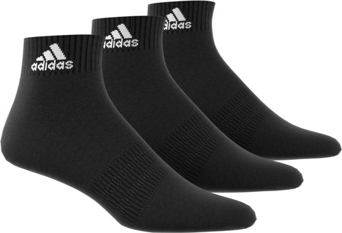 adidas Performance-Socquettes fines et légères (3 paires)-1