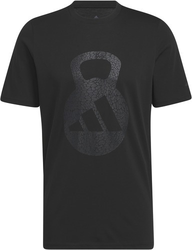 adidas Performance-T-shirt graphique à manches courtes et logo AEROREADY Training-1