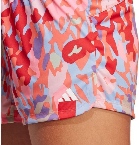 adidas-Short à motif floral et logo minimaliste Pacer AEROREADY Train Essentials-3