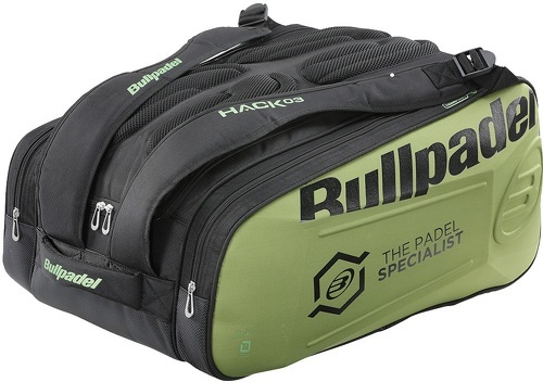 BULLPADEL-Bullpadel Hack Bag Kaki/Svart 2023-image-1