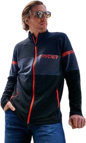 SPYDER-Mens Speed Fleece Full Zip-1