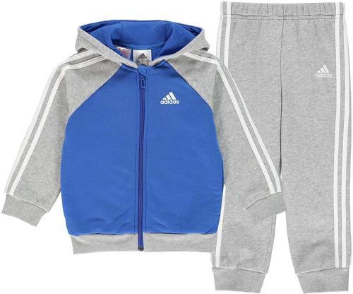 adidas Sportswear-Rayé Polaire Ensemble Survêtement-0