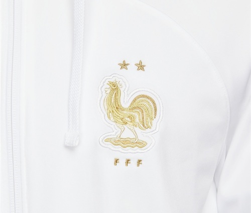 NIKE-Survêtement Entraînement France Strike Blanc/Bleu-3