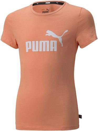 PUMA-PUMA Kinder T-Shirt ESS Logo Tee G Pink 587029 28-image-1