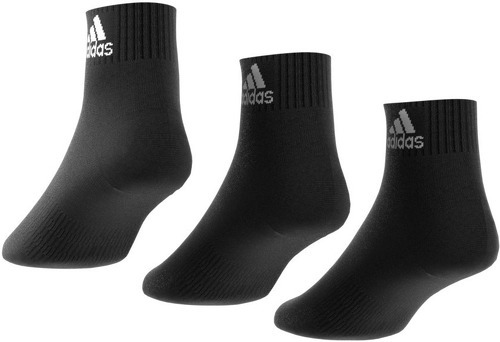 adidas Performance-Socquettes matelassées Sportswear (3 paires)-3