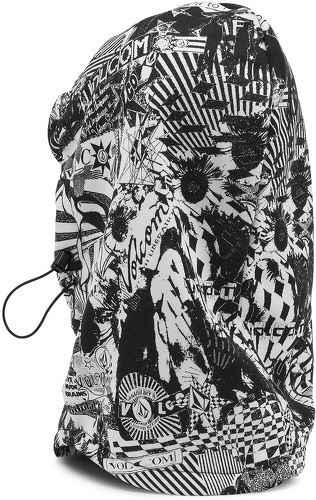 VOLCOM-Cagoule Volcom Hydro Fleece Hood Thingy Black White Homme-1