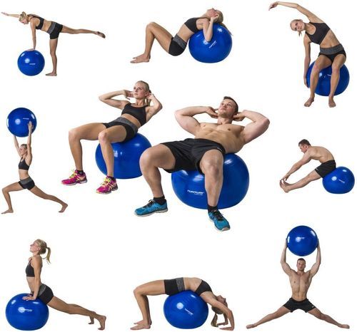 TUNTURI-Tunturi - Gym Ball Anti Burst ∅65 cm-1