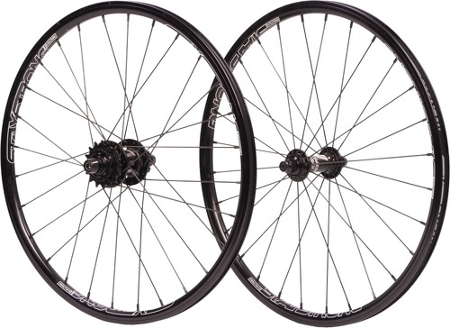 Stay Strong-Paire De Roues Stay Strong Disc Reactiv Race V2 - 20 x 1-3/8" Black-0