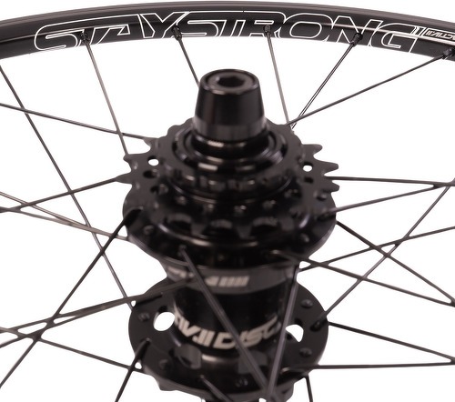 Stay Strong-Paire De Roues Stay Strong Disc Reactiv Race V2 - 20 x 1-3/8" Black-4