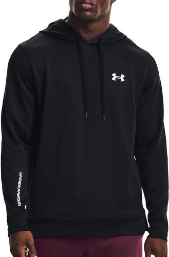 UNDER ARMOUR-UA ARMOUR TERRY HOODIE-BLK-image-1