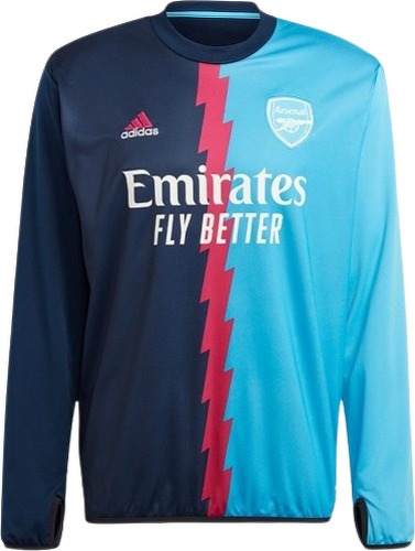 adidas Performance-Maillot Prematch manches longues Arsenal Warm 2022/23-image-1