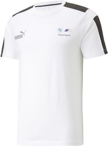PUMA-T-shirt Blanc/Noir Homme Puma Bmw 538119-image-1