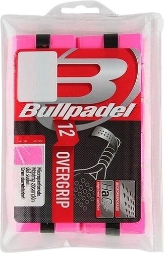 BULLPADEL-Surgrips Bullpadel Perforés Rose x 12-0