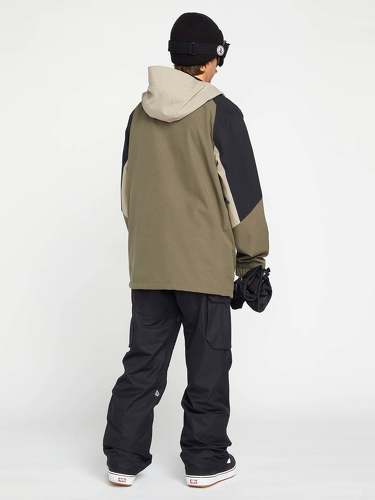 VOLCOM-Veste de snow Brighton Pullover - Dark Khaki-1