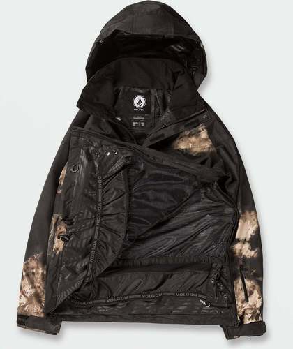 VOLCOM-Veste de snow Melo Gore-Tex Pullover - Bleach Black-4