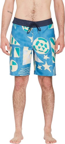 VOLCOM-Boardshort Geo Stoney 19" - AGED INDIGO-0