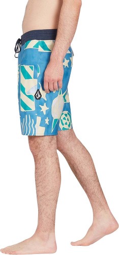 VOLCOM-Boardshort Geo Stoney 19" - AGED INDIGO-4
