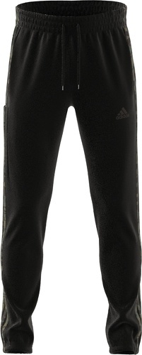 adidas Sportswear-Pantalon fuselé en molleton aux chevilles élastiques et à 3 bandes Essentials -0