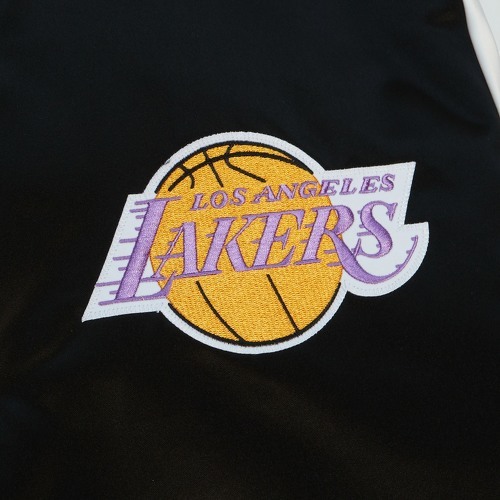 Mitchell & Ness-M&N Varsity Satin VEste - NBA Los Angeles Lakers-2