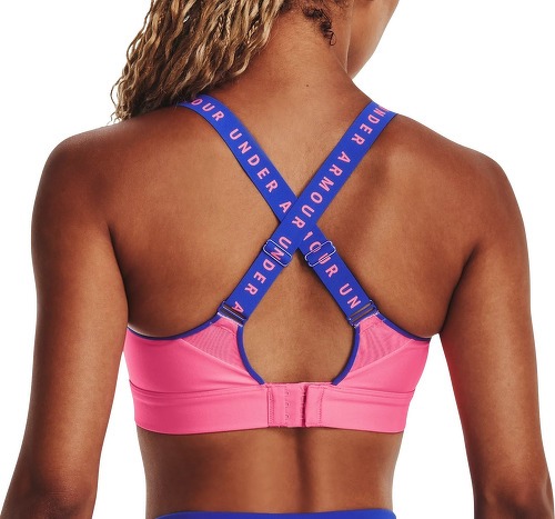 UNDER ARMOUR-UA Infinity High Bra-PNK-1