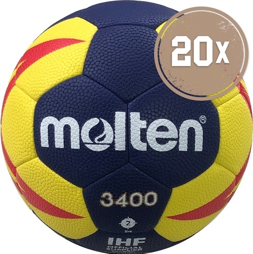 MOLTEN-20er Ballset H2X3400-NR HANDBALL-image-1