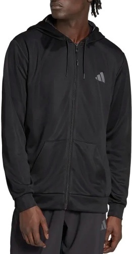 adidas Performance-Veste entièrement zippée Train Essentials Seasonal Training-0