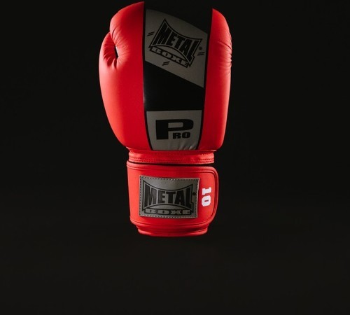 METAL BOXE-Gants de boxe pro compétition à velcro-1