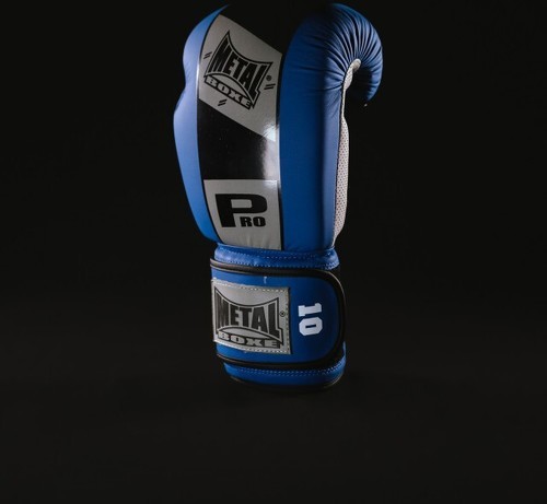 METAL BOXE-Gants de boxe pro compétition à velcro-2