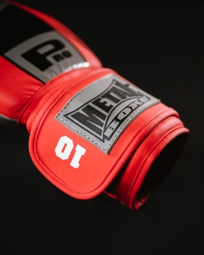 METAL BOXE-Gants de boxe pro compétition à velcro-3