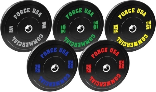 Force USA-Force USA Ultimate Training Bumper Plates 25kg-1