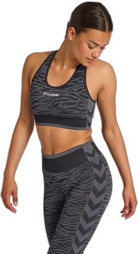 HUMMEL-Brassière de sport sans couture femme Hummel MT Saga-4