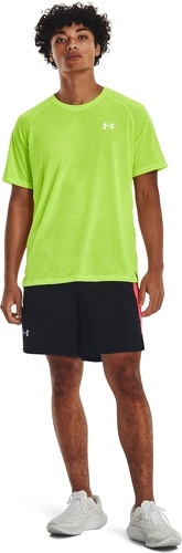 UNDER ARMOUR-T-shirt Streaker Run Lime Surge/Reflective-2