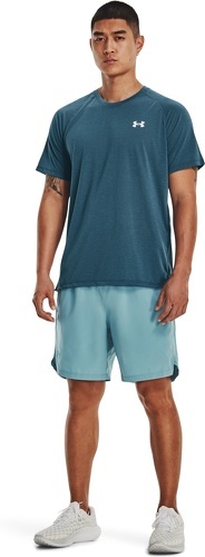UNDER ARMOUR-T-shirt d'entraînement Under Armour Streaker bleu-2