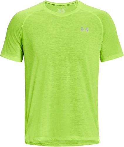 UNDER ARMOUR-T-shirt Streaker Run Lime Surge/Reflective-3