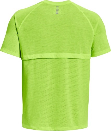 UNDER ARMOUR-T-shirt Streaker Run Lime Surge/Reflective-4