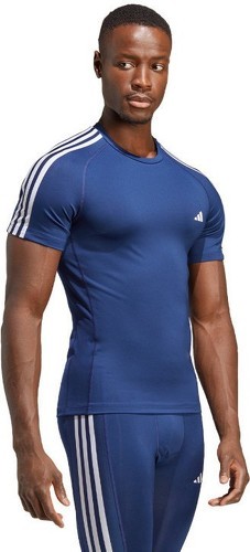adidas Performance-T-shirt d'entraînement Techfit 3-Stripes-1