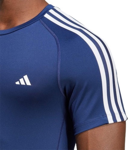 adidas Performance-T-shirt d'entraînement Techfit 3-Stripes-3